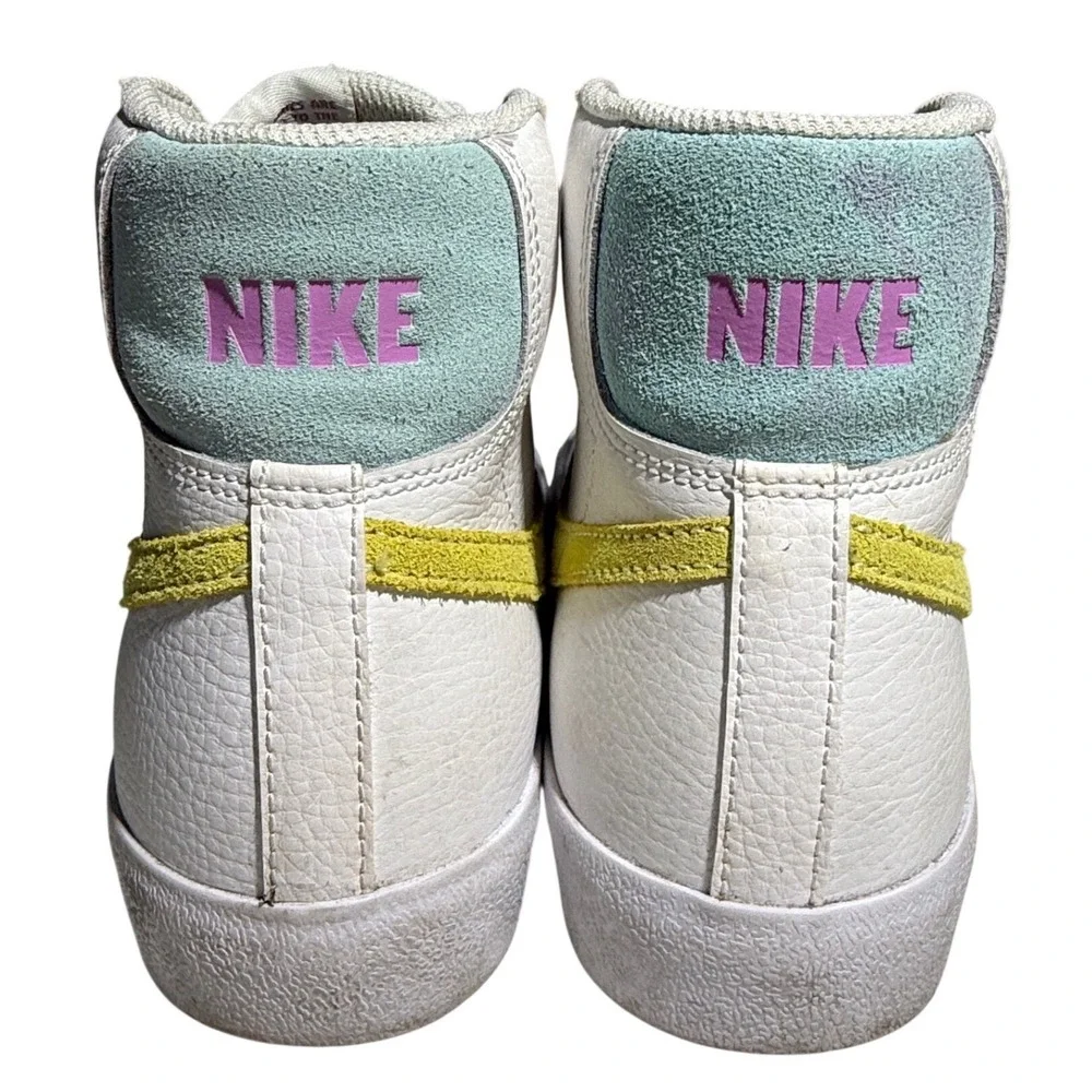 Nike Blazer High Tops Suede High Top Sneakers Nikes Swoosh Colorful 7 Y / 8.5 W